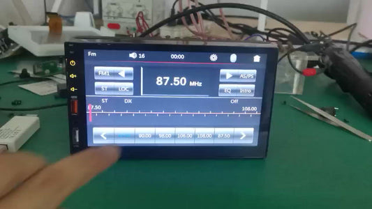 2 Din Car Stereo Audio Radio Bluetooth 7" HD 2Din 7 inch Touch Screen Monitor MP5 Player SD FM USB Rear View Camera